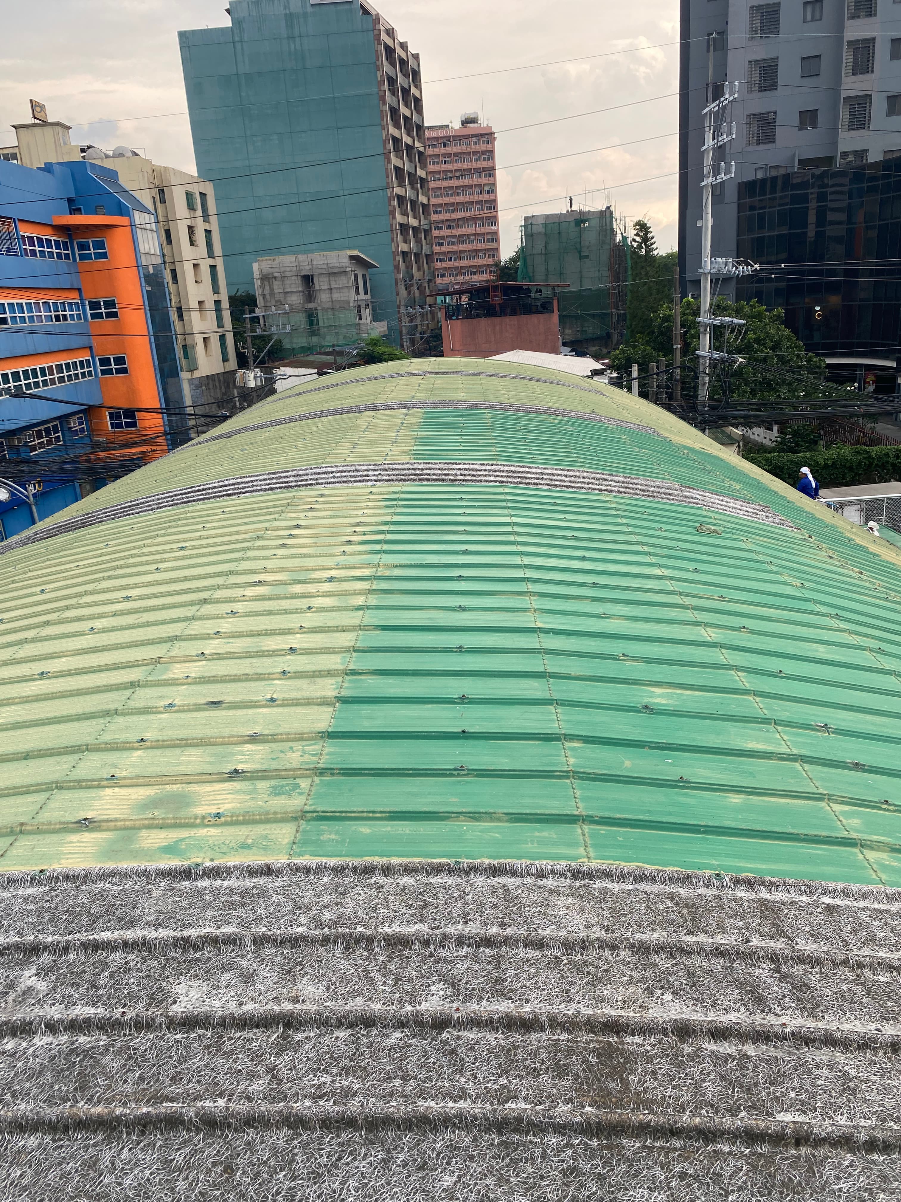 DLS-CSB Repainting — Benilde Covered Court